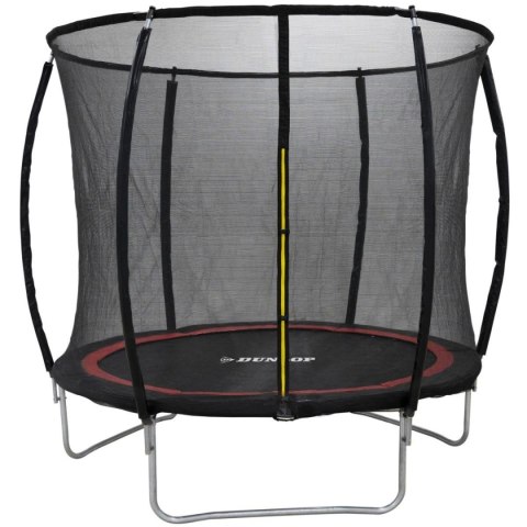TRAMPOLINA DUNLOP PREMIUM Z SIATKĄ WEWNĘTRZNĄ fi244cm