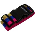 UNIWERSALNY PAS ZABEZPIECZAJĄCY DO WALIZKI SPINAJĄCY DUNLOP 200x5CM RÓŻ-NIEB-ZIEL