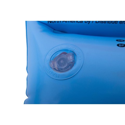 MATERAC PLAŻOWY Z OKIENKIEM PODWODNY ŚWIAT 74x48CM 37591 - NIEBIESKI