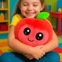 PIŁKA EMOJI 23CM OWOC CZERWONA