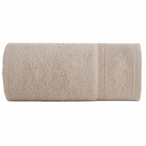 Ręcznik SISI z koronką 50x90 cm beż