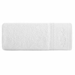 Ręcznik SISI z koronką 50x90 cm biały