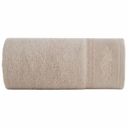 Ręcznik SISI z koronką 70x140 cm beż