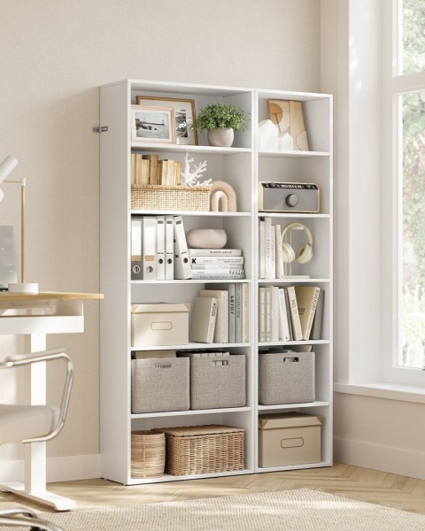 Regał na książki 6 otwartych półek