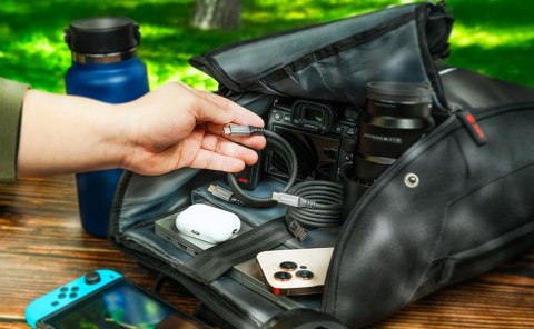 Kabel USB-C2 do USB-C 3.2g2/100W 100cm magnetyczny