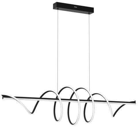 Lampa Wisząca TWIST Czarny 90W LED