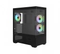 Obudowa CHRONIX V2 Mid Tower ARGB fan x3 czarna