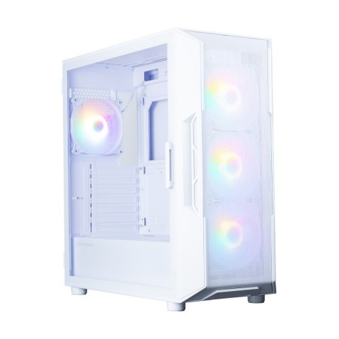 Obudowa I3 NEO V2 Mid Tower RGB fan x4 biała
