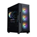 Obudowa I3 NEO V2 Mid Tower RGB fan x4 czarna