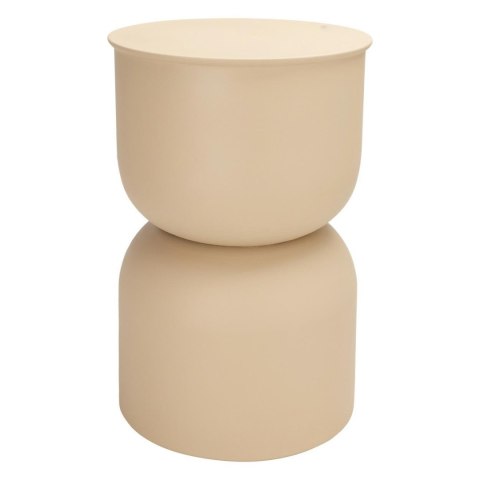 Stolik boczny piaskowy o nowoczesnym kształcie