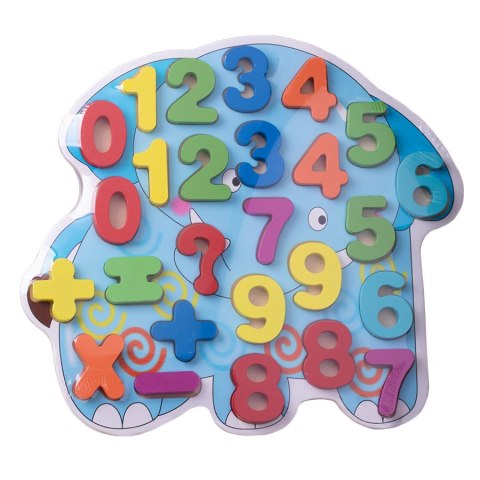 Układanka/ puzzle dla najmłodszych "Cyferki"