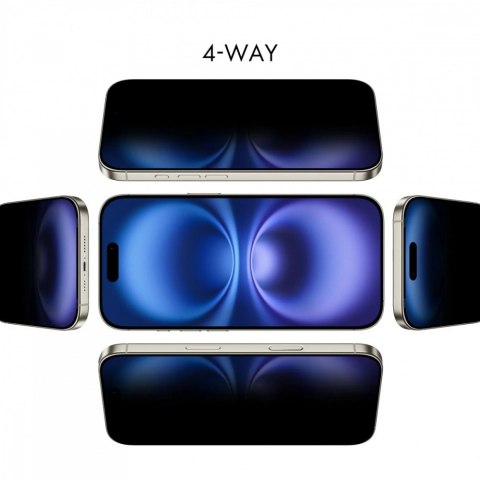 Filtr prywatyzujący 4-stronny do Apple iPhone 16 Pro Max