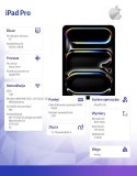 IPad Pro 11 cali Wi-Fi + Cellular 2 TB z szybą o nano-strukturze - Czarny (Space Black)