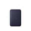 Portfel z tkaniny FineWoven z MagSafe do iPhonea - granat