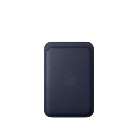 Portfel z tkaniny FineWoven z MagSafe do iPhonea - granat