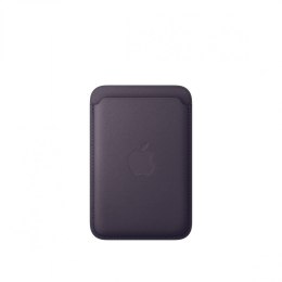 Portfel z tkaniny FineWoven z MagSafe do iPhonea - nocny fiolet
