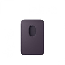 Portfel z tkaniny FineWoven z MagSafe do iPhonea - nocny fiolet
