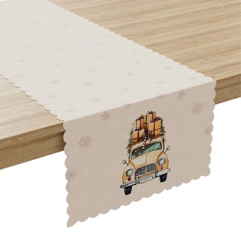 Bieżnik wodoodporny VINTAGE SAMOCHÓD 38x