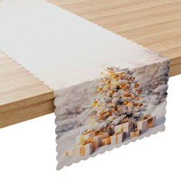 Bieżnik wodoodporny ZŁOTA CHOINKA 38x160