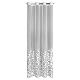 Firana TALINA haft kwiatowy 140x250 cm