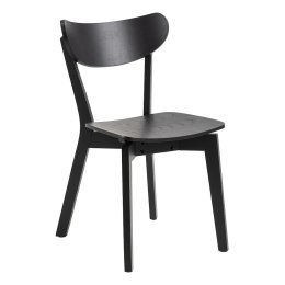 Krzesło do jadalni czarne Roxby