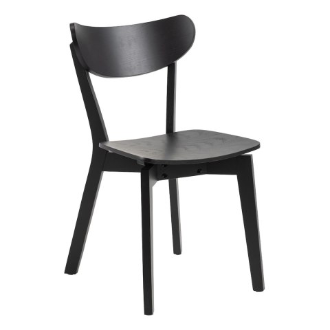 Krzesło do jadalni czarne Roxby