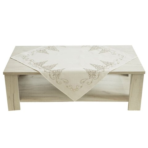 Obrus ŚWIĄTECZNY BLASK 85x85 cm biały