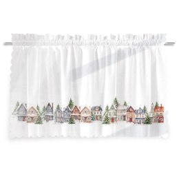 Zazdrostka ZIMOWE MIASTECZKO 100x40 cm Mikrofibra