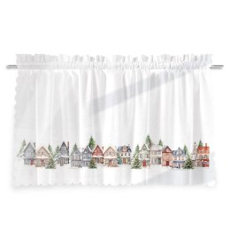 Zazdrostka ZIMOWE MIASTECZKO 100x60 cm Mikrofibra