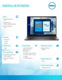 Laptop Dell Pro 16 PC16250 W11P C7 150U/16GB/512GB/FgrPr/FHD IR Cam&Mic/WLAN+BT/16.0 FHD+/BcklKb/3C/YPS3 Magnetite color, textur