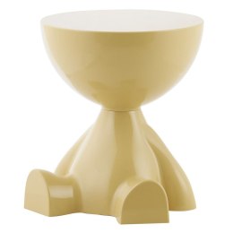 Minimalistyczny stolik RODI beżowy 36,5x41 cm