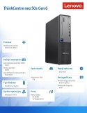 Desktop ThinkCentre Neo 50s SFF 13DM001VPB W11Pro 7 265/16GB/1TB/INT/3YRS OS
