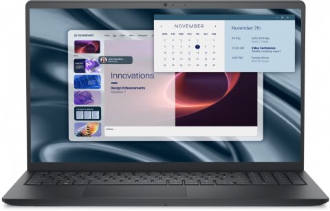 Laptop Dell Pro 15 Essential PV15250 W11P i5-1334U|8GB|512GB|Intel UHD|FgrPr|WLAN+BT|15.6 FHD|BcklKb|3C|65W|3YPS Carbon Black (P