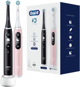 Szczoteczka magnetyczna ORAL-B iO 6 Duo Black Rose Czarny (4210201410218)