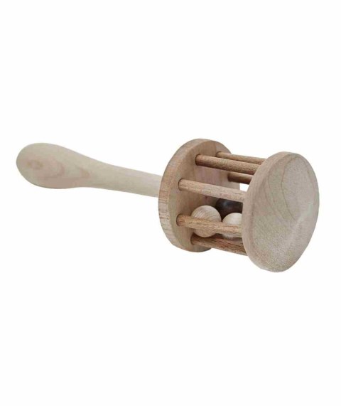 Drewniana Grzechotka Lelek