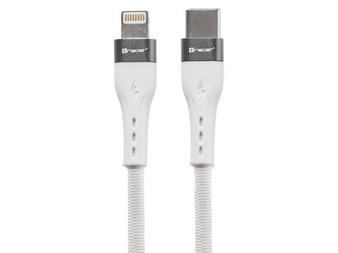 Kabel Typ C - Lightning 1m Biały