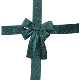 Kokarda na drzwi zielona 42 cm