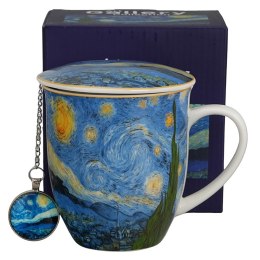 Kubek z zaparzaczem i zawieszką STARRY NIGHT Van Gogh 400 ml