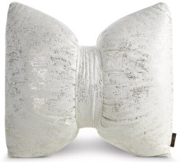 Poduszka w kształcie kokardy KOKARDA1 nadruk krem