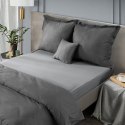 Prześcieradło JERSEY stalowe 90x200+25cm