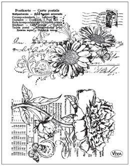 Stemple VivaDECOR Gerbera i Peonia