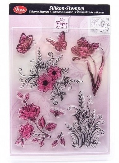 Stemple VivaDECOR Kwiaty i Motyle