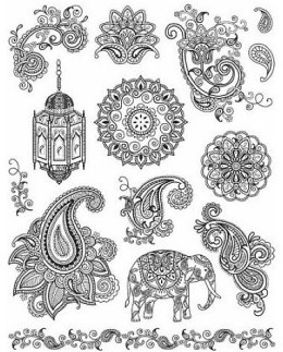 Stemple VivaDECOR Motywy Indyjskie