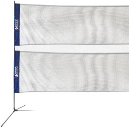 ZESTAW REGULOWANY DO BADMINTONA TENISA SIATKÓWKI 4W1 BEST SPORTING