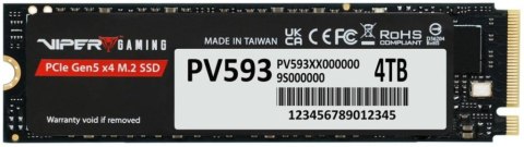 Dysk SSD PATRIOT PV593P4TBM28H (M.2 2280″ /4 TB )