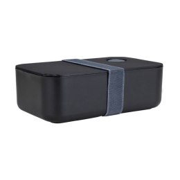 Pojemnik na żywność z przegrodą czarny