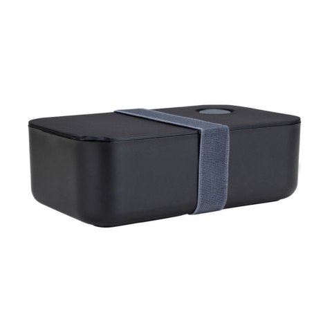 Pojemnik na żywność z przegrodą czarny