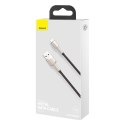 Baseus kabel Cafule Metal USB - Lightning 2,4A 0,25 m czarny