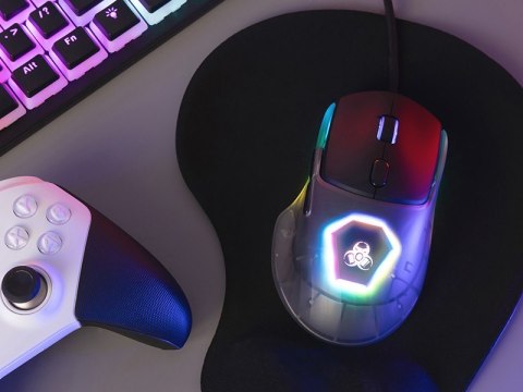Mysz przewodowa Gamezone Neon RGB USB