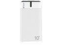 PowerBank EnerGo 10000mAh biało-czarny